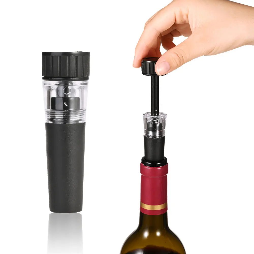 Il Set di accessori per il vino da 3 pezzi include un versatore per vino con taglierina e un tappo per vino sottovuoto per bottiglie accessori da Bar amanti del vino