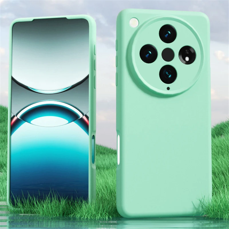 Wireless Charging Soft Liquid Silicone Magnetic Slim Phone Case - Protective Cover