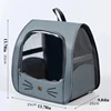 Portable Cat Bag Breathable Comfortable Pet Backpack Go Out Foldable High-capacity Pet Supply Convenient Durable Cat Backpack 5