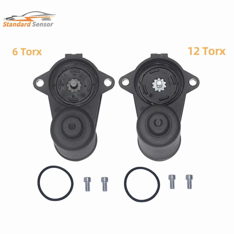 6/12-Torx Rear Caliper Parking Brake Servo Motor For Audi Q3 VW Passat B6 B7 CC Tiguan 3C0998281A 3C0998281B