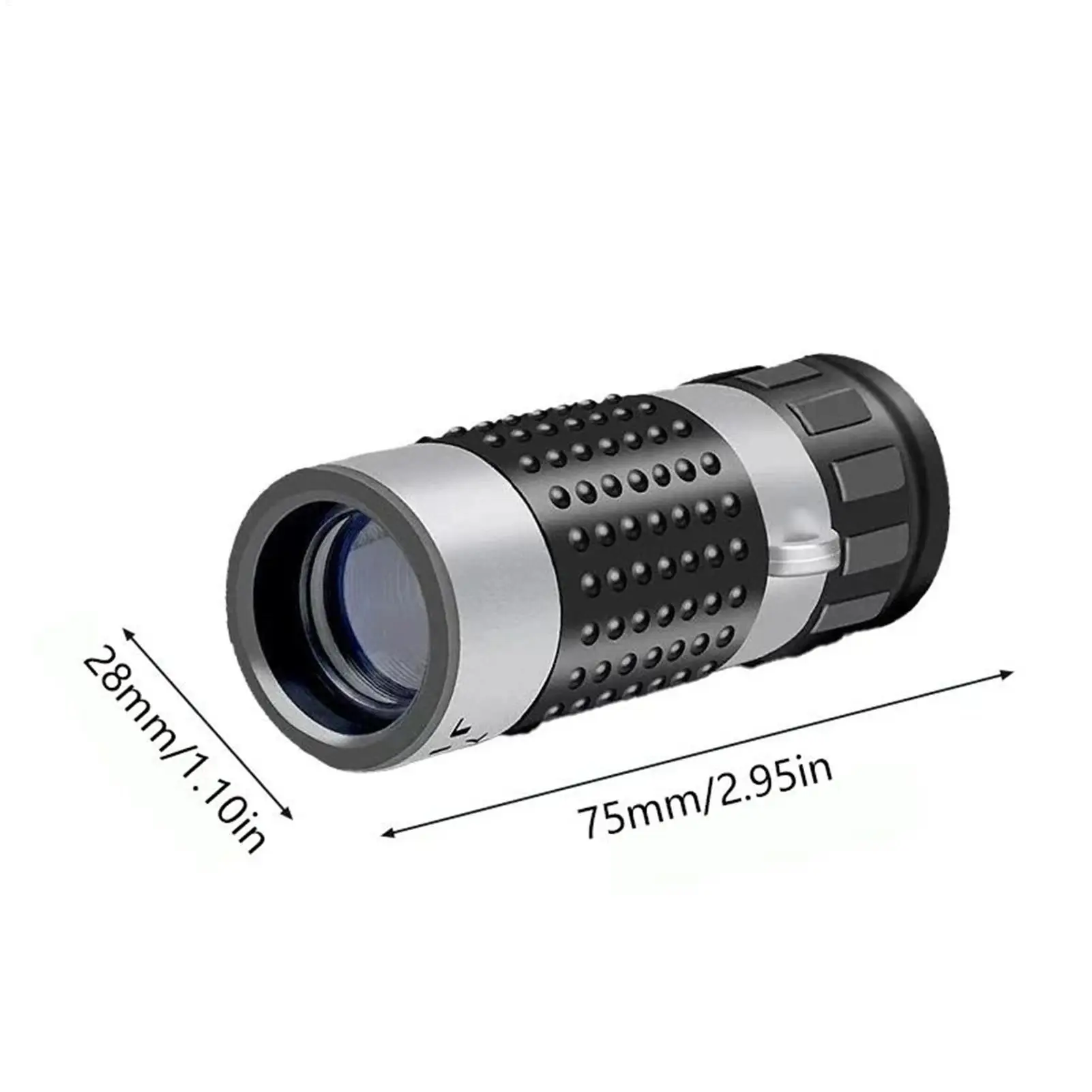 Télémètre monocular 7x multifonction pour pêche, observation oiseaux, randonnée et activités outdoor