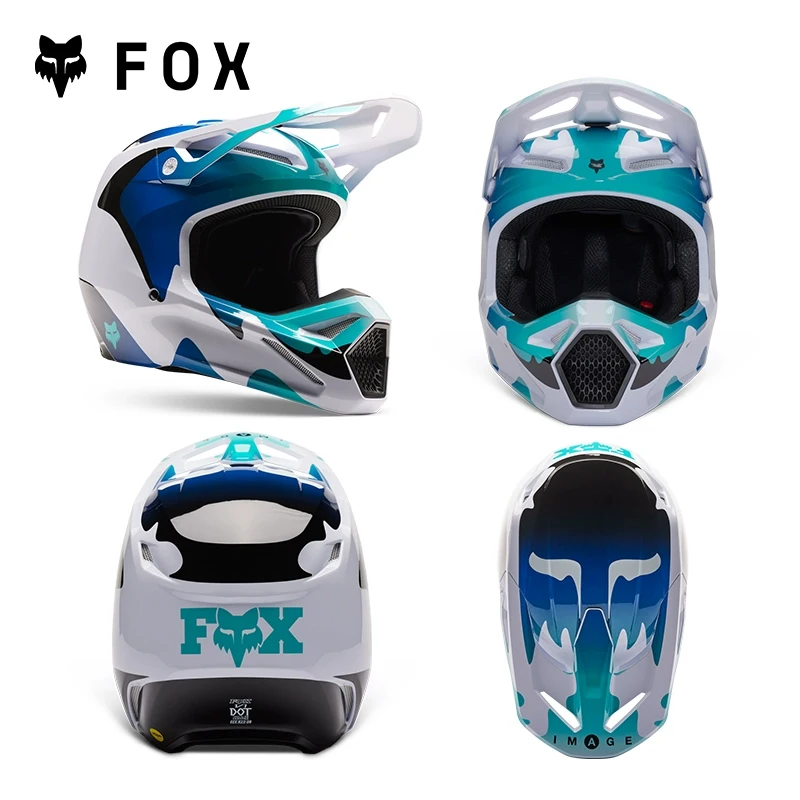 FOX V1 MX ATV ��� DOT ECE MIPS ���� �淮 ��ǳ�� ��� ǮĿ������ ��ȣ �����ε� ����ũ�ν���