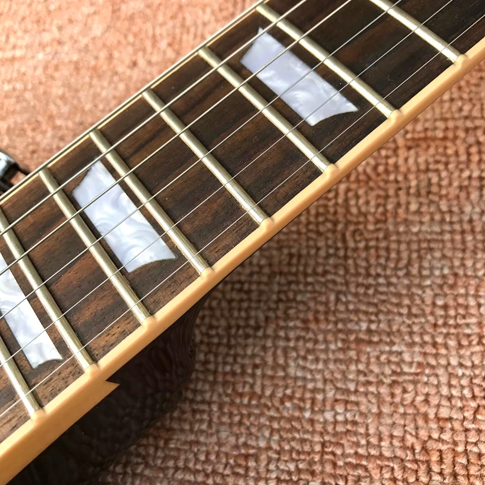 Made in China, LP Standard High Quality Electric Guitar, Frets Binding,One Piece Of Body & Neck,Tune-o-Matic Brid, free delivery
