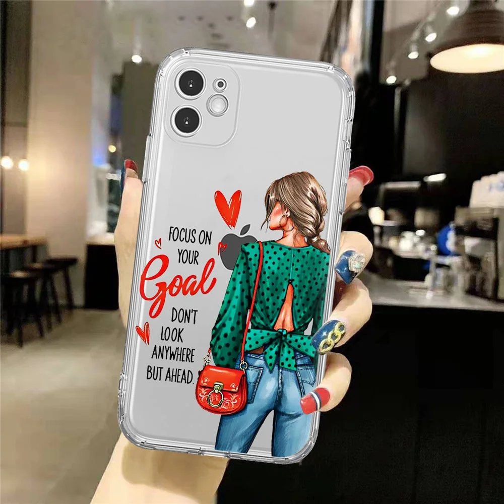 Fashion Couple Shockproof Silicone Soft Phone Case
