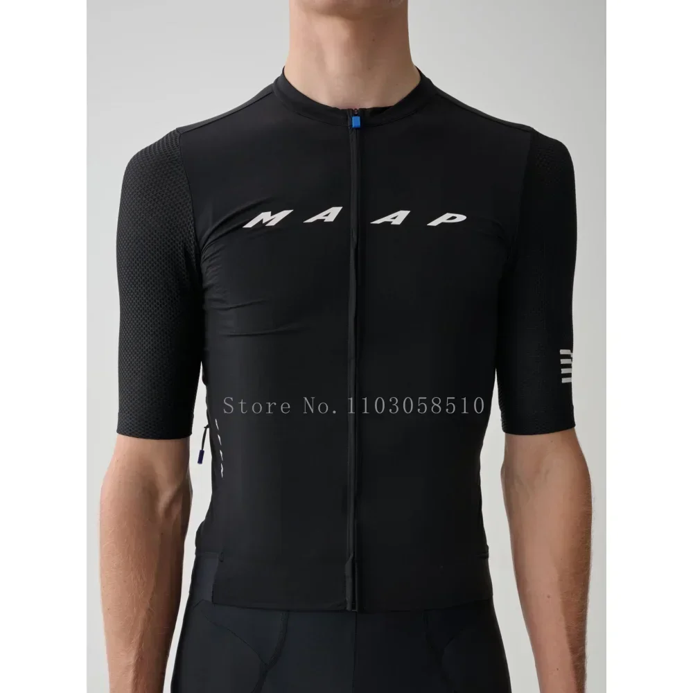 Men Cycling Jersey for Men MTB Road Bicycle Shirt Pro Team Short Sleeve Bike Clothes Mountain Bicycle Clothing  Downhill Jersey 5