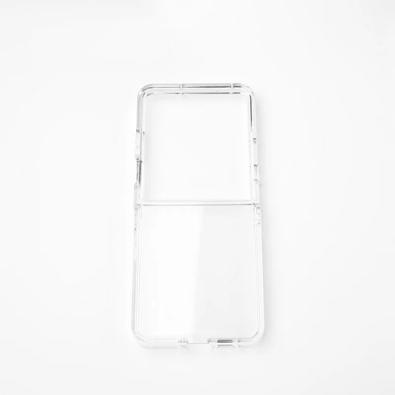 Durable Clear Phone Case with Lens Protection and Back Cover Shield