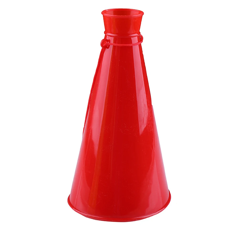 6Pcs Cheerleaders Trumpet Speaker Cheer Plastic Horn Loudspeaker Trumpet Horn Toy Soccer Fan for Birthday Party