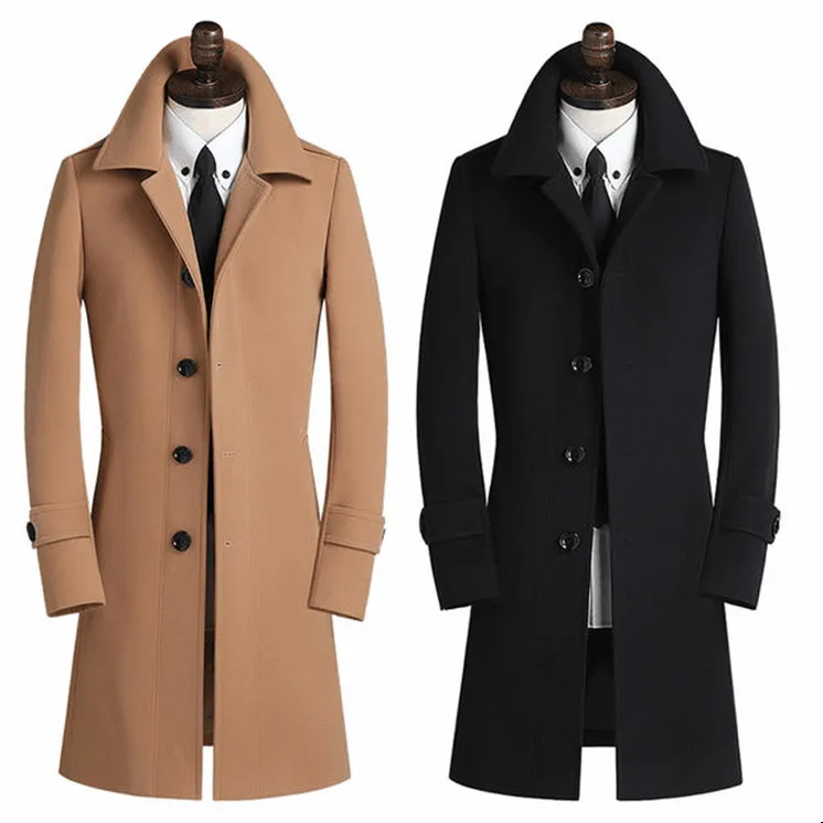 New Men's Clothing Coats & Jackets Wool & Blends for Men