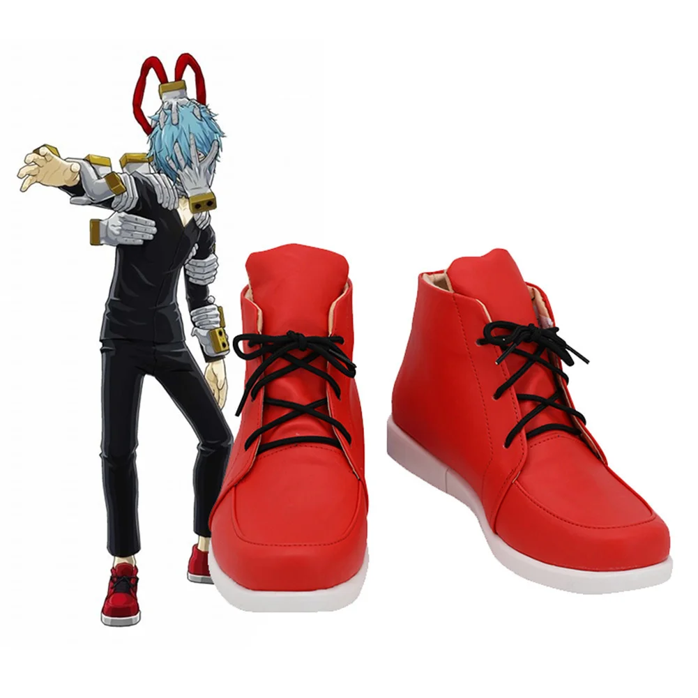 

Anime My Hero Academia Shigaraki Tomura Cosplay Shoes Boots Halloween Costumes Accessory Custom Made