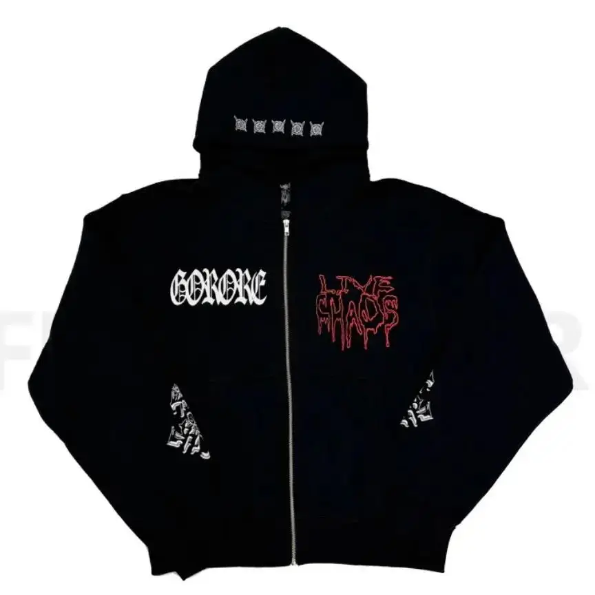 （アレックス）Ken Carson パーカー life chaos New Ken Carson A Great Chaos Tour Actual Hate Pullover Hoodies