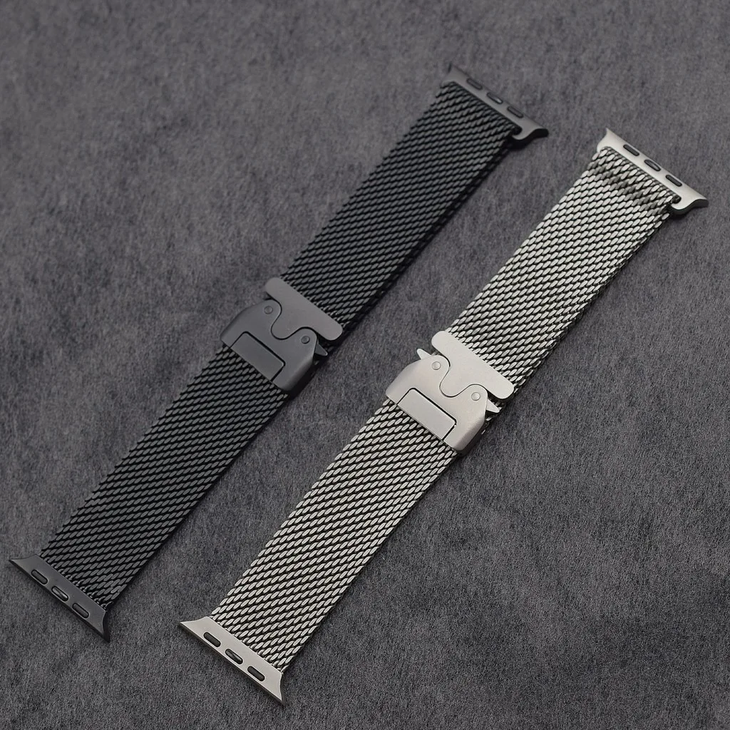 รูปสินค้า สายนาฬิกาไทเทเนียม Milanese Loop สำหรับ Apple Watch Ultra 2 49 มม.