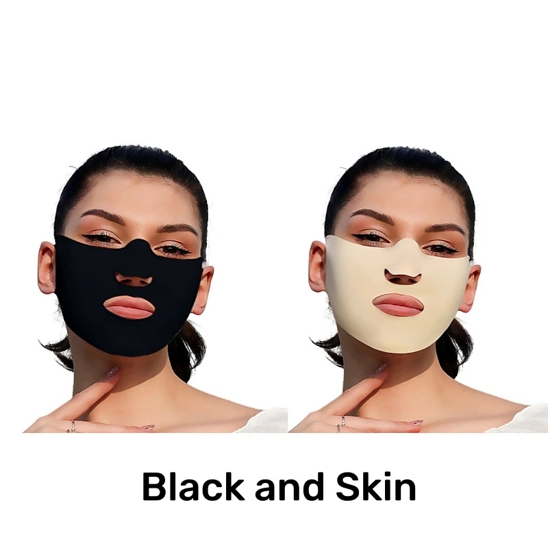 Outdoor Face Mask Gel Sunblock Skincare Sports Cycling Mountain Climbing UV Protection Golf Breathable Repair Sunscreen Patches sun protection mask