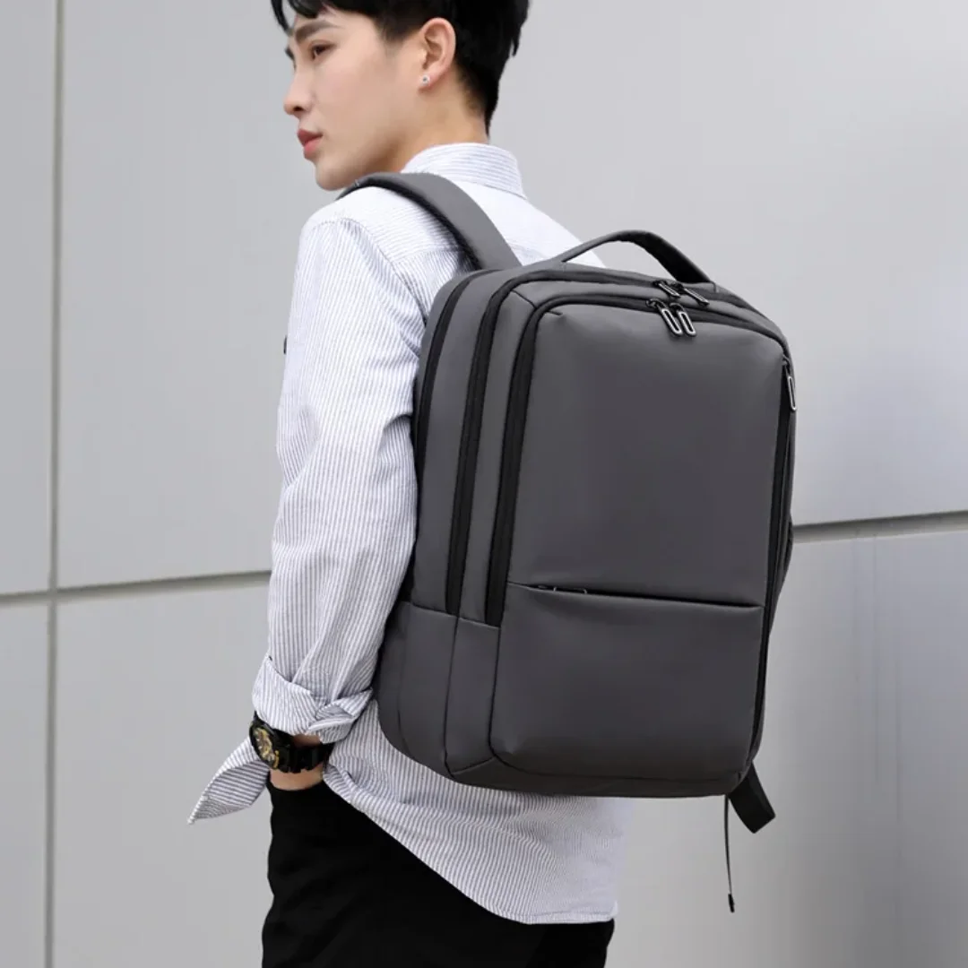 2024 Xiaomi Urban City Men Business Backpack 16inch Laptop Bag With USB Fast Charging Cable Travel Backpacks Black