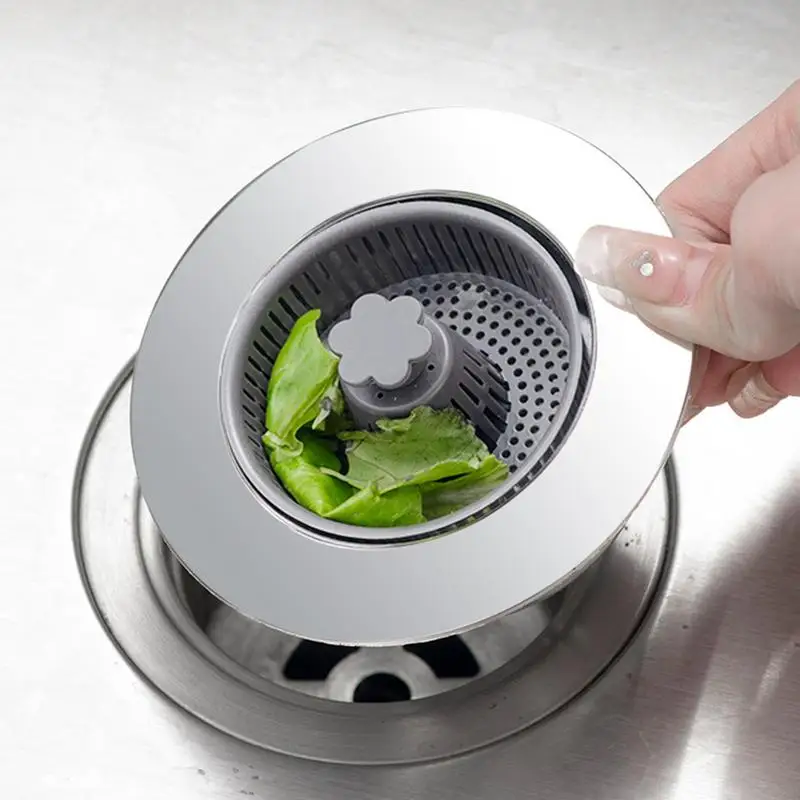 

Кухонная настенная раковина 3 в 1 для ванной комнаты, заглушка для мытья посуды, фильтр, Ловец волос для кухни, ванной, гостиной