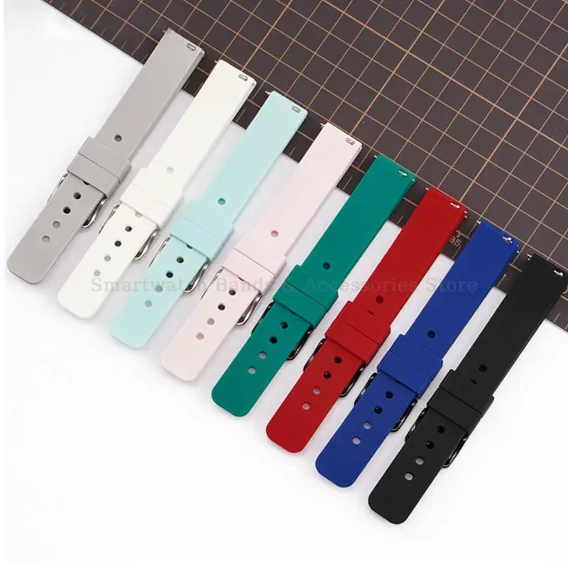 Universal Quick Release Silicone Watch Band - Various Sizes