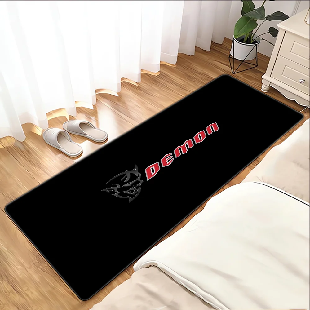 SRT D-Dodge Challenger Car Room Mats Kitchen Carpet Balcony Rugs Bath Mat Doormat Entrance Door Super Absorbent Bathroom Rug 4