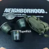 NBHD outdoor camping travel portable small wine glass storage bag four-cup set 4
