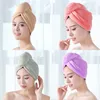Women Hair Drying Hat Quick-dry Hair Towel Cap Hat Bath Hat Microfiber Solid Towel Cap Super Absorption Turban Hair Dry Cap 1