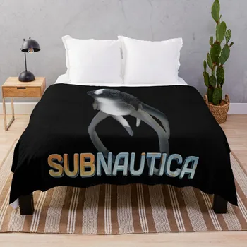 Subnautica-одеяло Cuddlefish, тонкое ватное одеяло