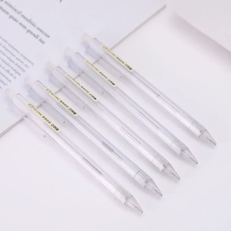 

5 Sets/batch Mechanical Pencils 0.5/0.7mm Automatic Pencil Writing Drawing Children's Stationery Student School Supplies