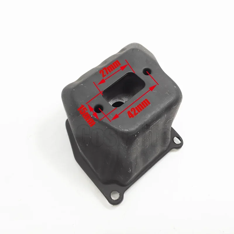 Chainsaw Three Holes Muffler Spare parts 45cc 52cc 58cc For 4500 5200 5800 Chain saw muffler Chainsaw Replace Parts