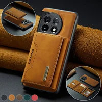 2 in 1 Wallet Leather Detachable Cards Solt Case for Oneplus 13 12 11 One Plus 10 Pro 10R 9 9R Flip Removable Bag Magnetic Cover 1