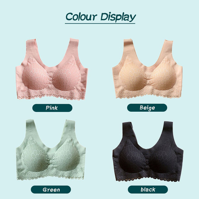 5D TH Latex Bras Wireless Contour Plus Size Bra Fast Shipping Full Coverage Underwear Sports Fitness Yoga Dropshipping