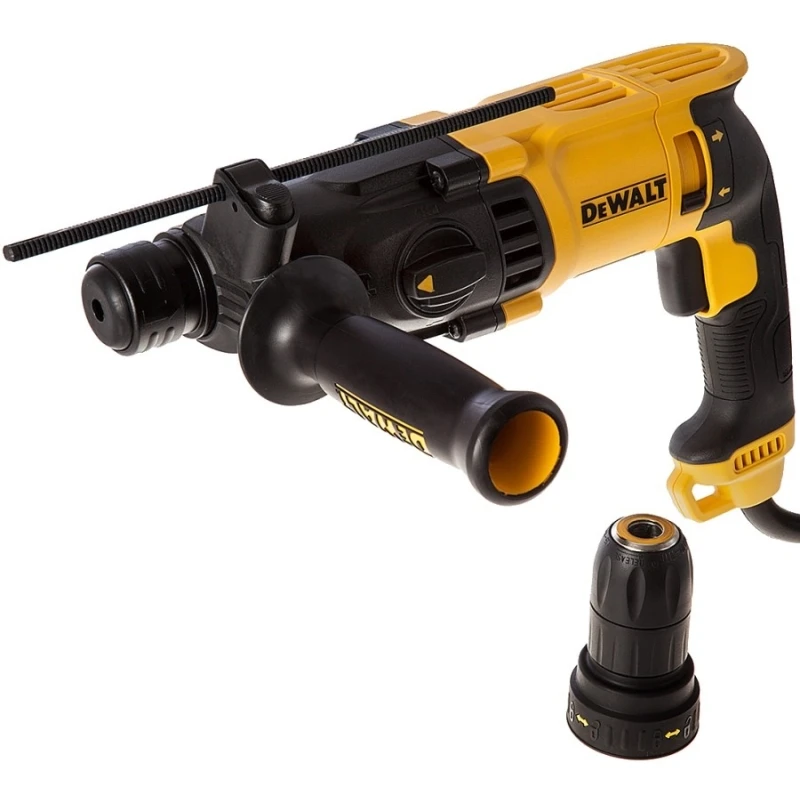 Перфоратор электрический DeWalt D25134K (Энергия удара 3Дж, тип патрона SDS+, реверс, от 0 до 5540 ударов в минуту)