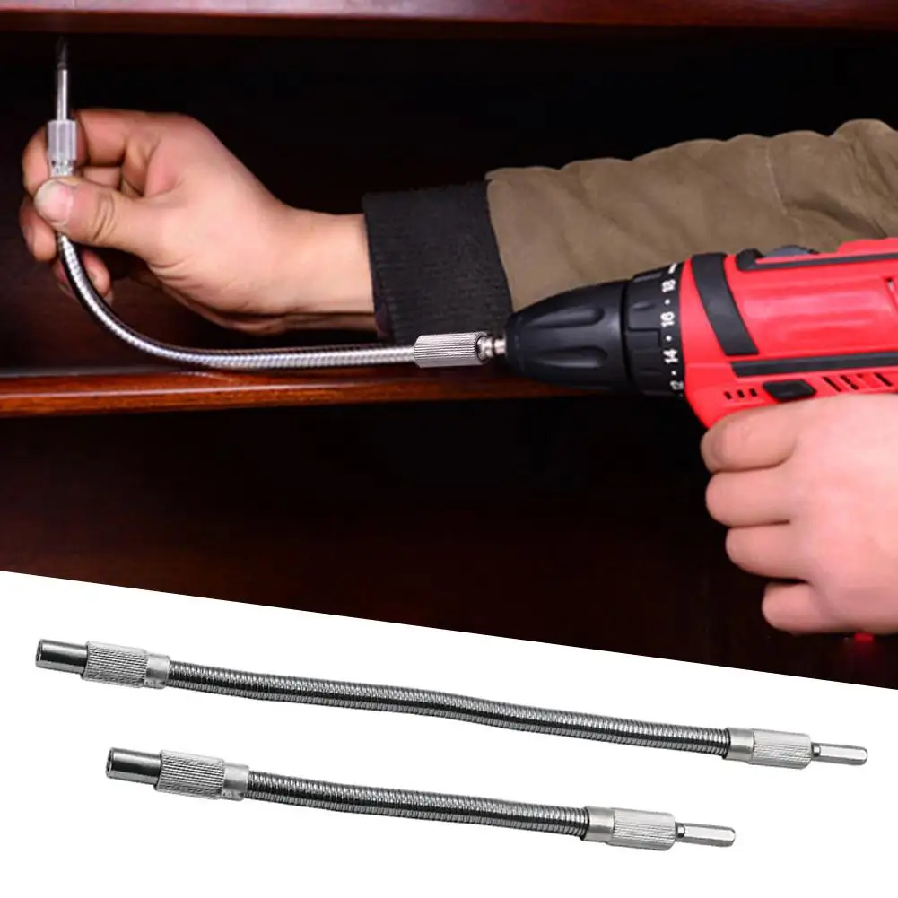 

20/30cm Universal Charging Electric Drill Flexible Link Flexible Hose Tool Bending Power Shaft Hand Extension Shaft Rod Sna M4J3