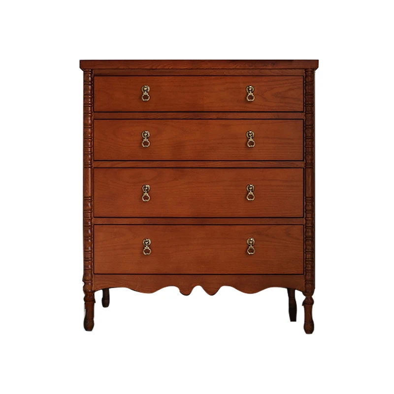 Camille series chest of drawers, vintage cabinets, storage cabinets, bedside tables, solid wood storage logs, 8