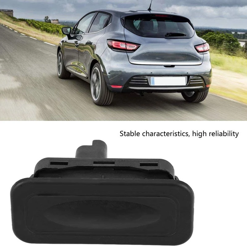 테일게이트 오프너 스위치 릴리즈 푸시 단추 테일게이트 오프너, 테일게이트 부트, Megane Clio Captur Scenic Kangoo 8200076256