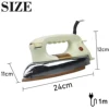 1200W Portable Electric Steam Iron Dry Iron For Clothes High Quality Ceramic Soleplate Three Gears 220V Sonifer 6