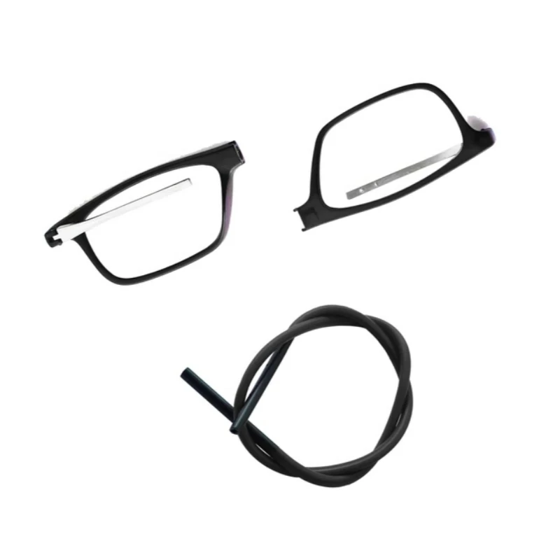 thumbnail image 1 of Gafas de lectura magnéticas portátiles para hombres, gafas de lectura con imán para colgar en el cuello, gafas para presbicia para mujeres, 1 of 5