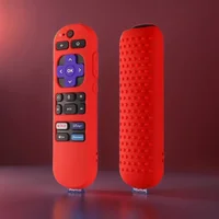 Express 4K+ Silicone Remote Cover For TCL Hisense ForRoku TV Remote Sleeve Skin Smart TV Remote Case Protective Sleeve 1