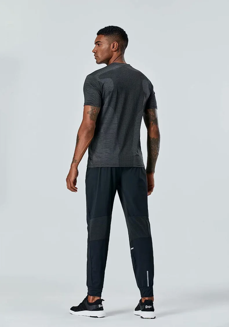 Description Picture 6 of itemQuick-drying sports running gym pants stretchy loose leg pants and leggings trousers casual pants