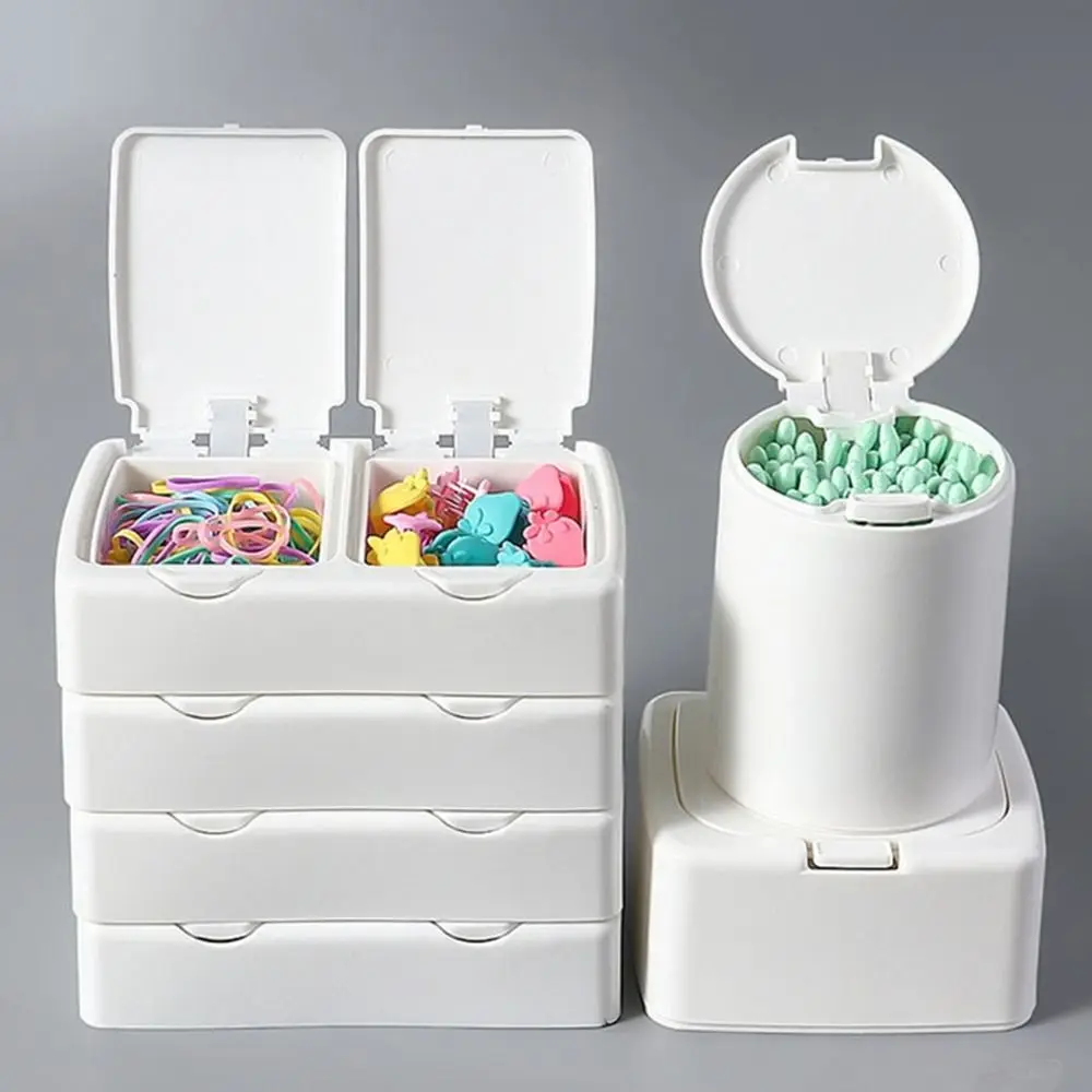 Versatile Double-Grid Pop-Up Storage Box