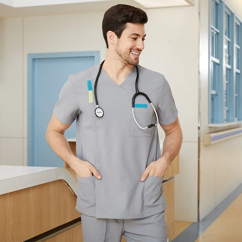 Surgical Gowns Hand-Washing Clothes Men And Women Doctors High-End Hand Brushing Clothes Nurses Uniforms Cosmetic Plastic Surger - Image 4