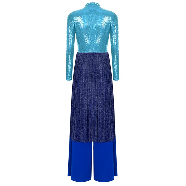 Praise Dance Jumpsuit Women Church Choir Worship Liturgical