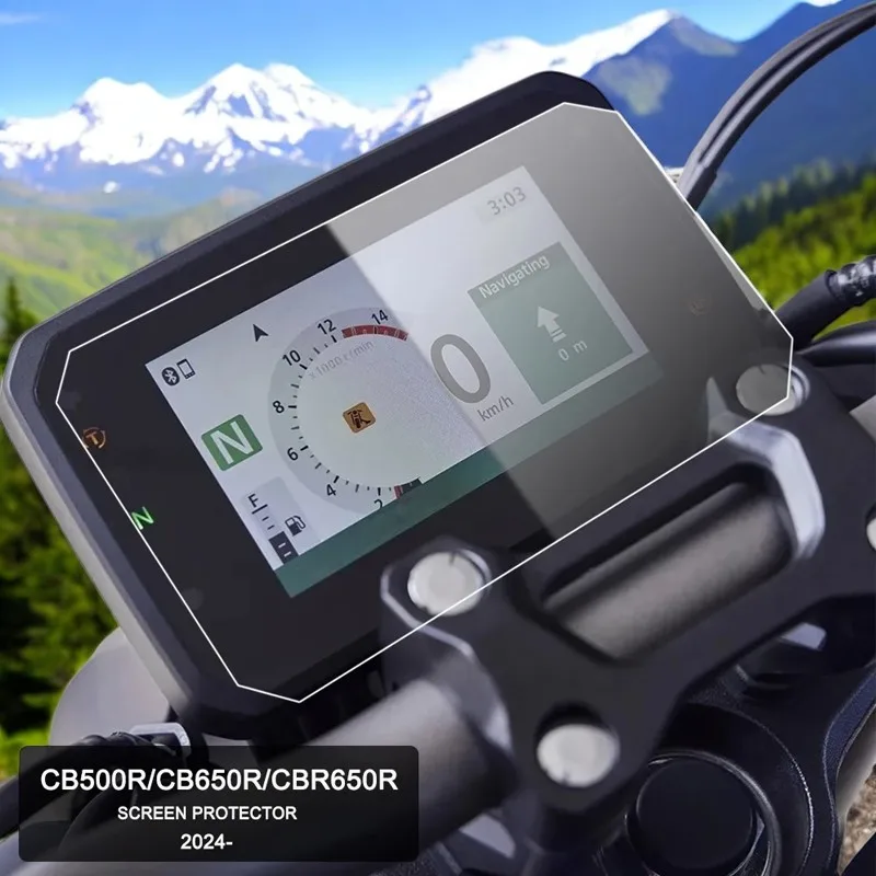Film De Protection écran Pour Compteur Honda CB650R (2024+) - Ultra Clair / Anti-reflet - Allemagne