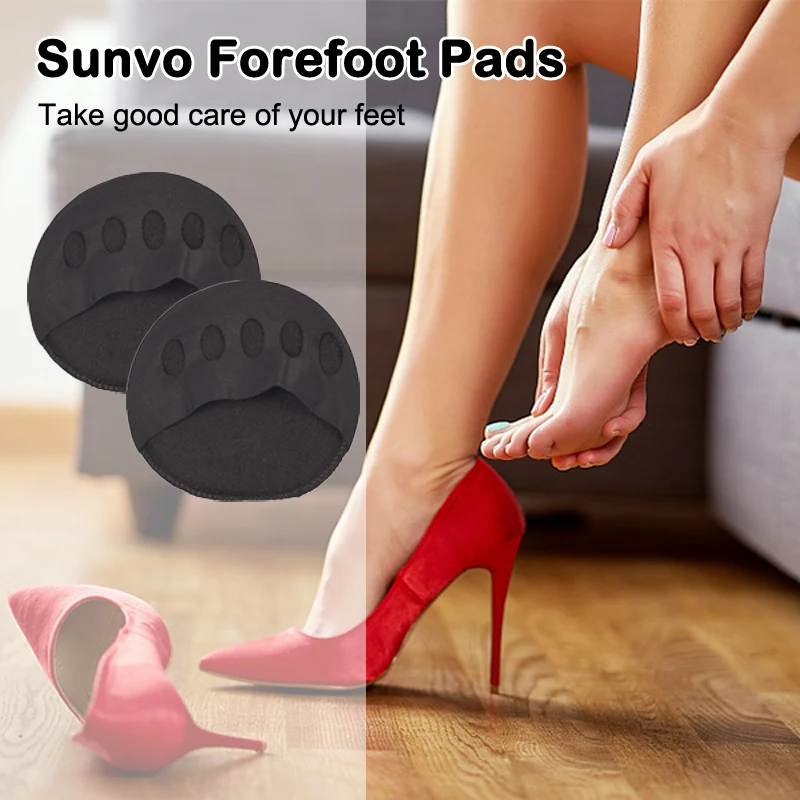GQTJP Metatarsal Pads Women,Ball of Foot Cushions for Heels,Non-Slip Foot  Pads to Relief Pains All Day,Toe Pads for Heels, Shoe Gummies for Heels, Heel  Pads for Stop Feet from Sliding Forward, Clear,