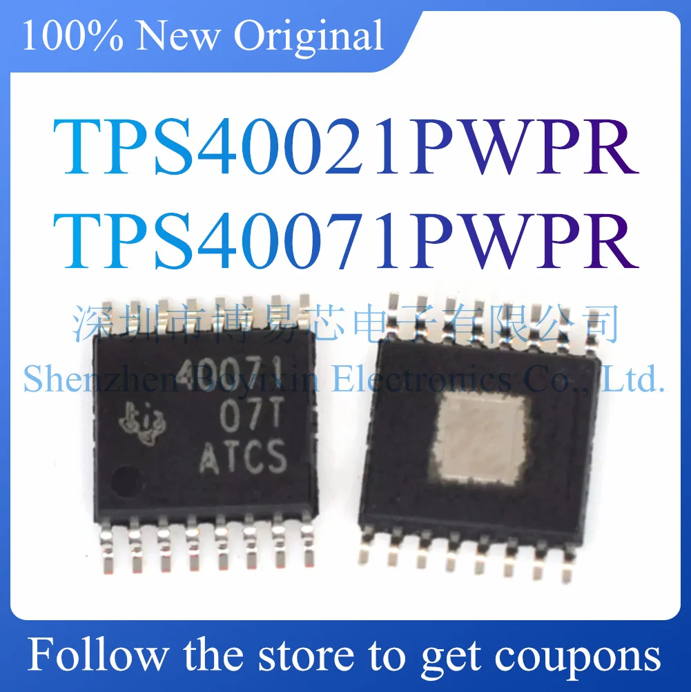 Новый TPS40021PWPR TPS40071PWPR. Оригинальный и подлинный чип управления питанием. Посылка HTSSOP-16 новый оригинальный 20 шт 3844b uc3844bd1r2g sop8 чип управления питанием ic интегральная схема хорошего качества