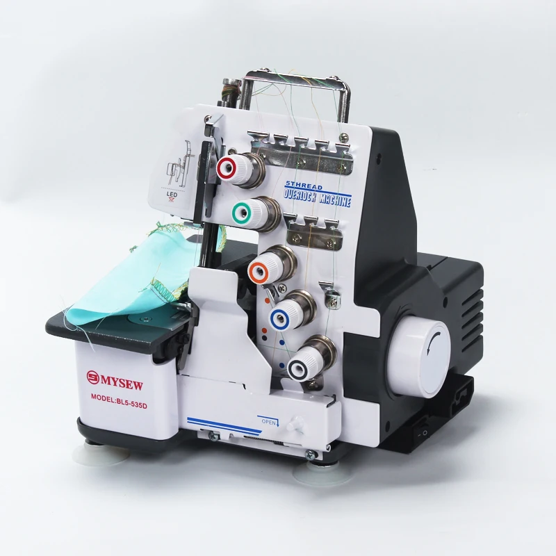 

MYSEW BL-535 Electric Light and Heavy Quick Adjustable brand New Automatic Overlock Machine household Sewing Machines for sale