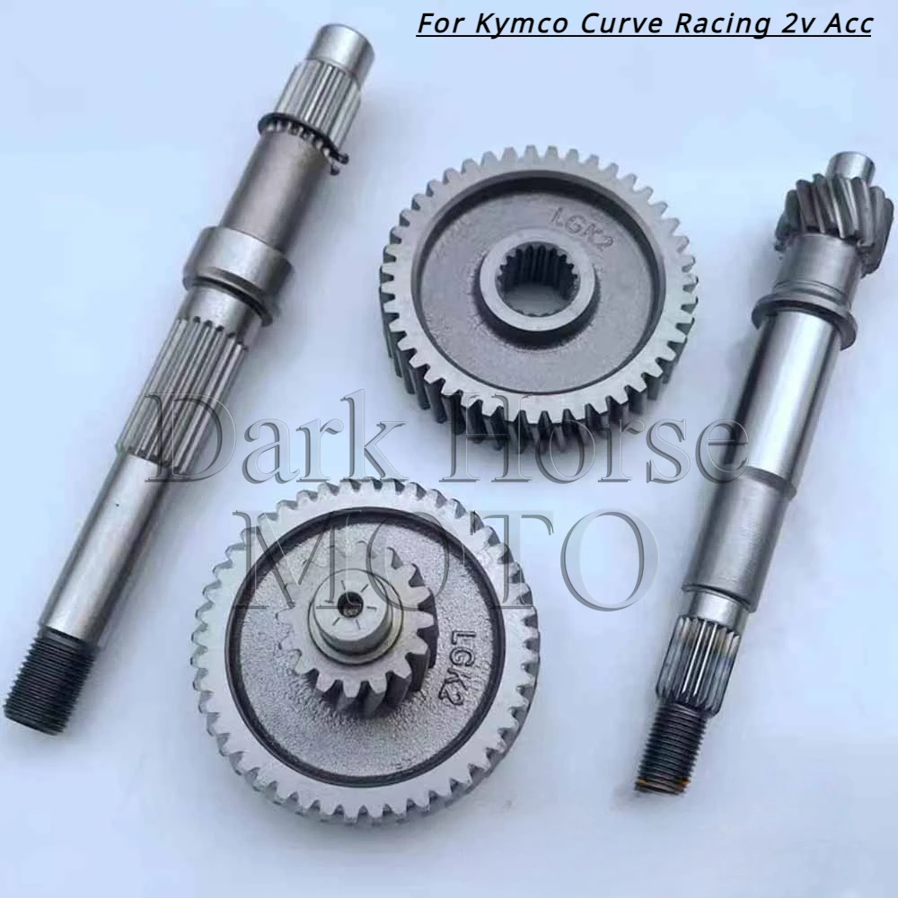 

Motorcycle Gearbox Gear Tooth Rear Axle Drive Shaft For Kymco Curve Racing 2v Acc