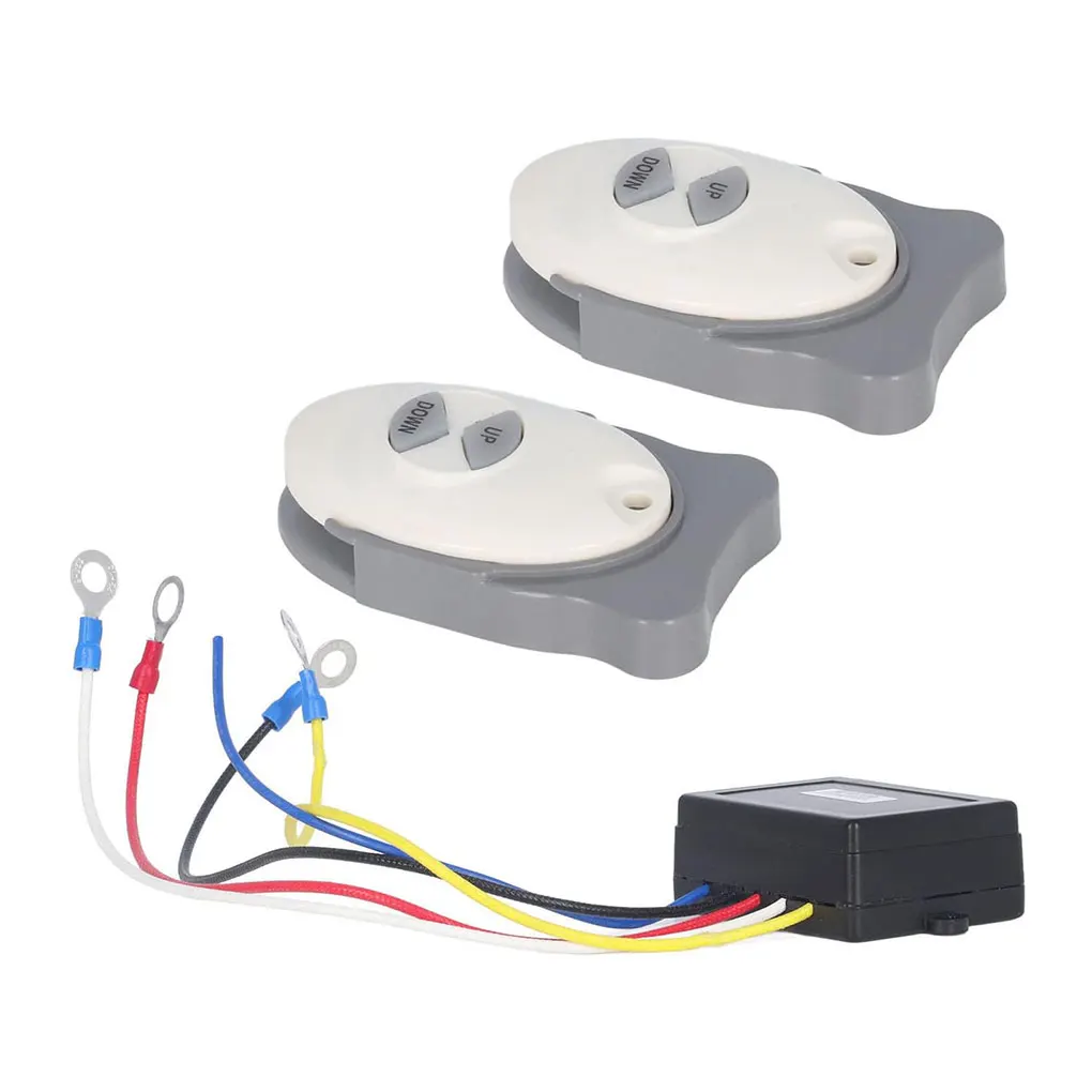 

Беспроводной контроллер для лебедки, 3 шт., 12 В, контроллер, беспроводной Якорный Брашпиль, надежный пульт дистанционного управления