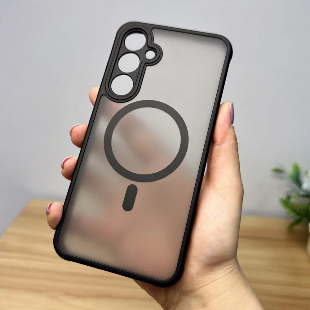 Enhanced Magnetic Armor Matte Phone Case