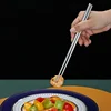 30/1Pair Chinese Chopsticks Stainless Steel Non-slip Sushi Chopstick Korean Japanese Food Metal Stick Reusable Kitchen Tableware 3