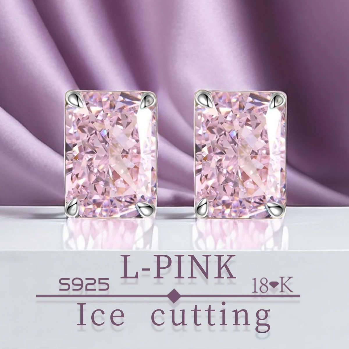 

Женские серьги из серебра 925 пробы, 5 А