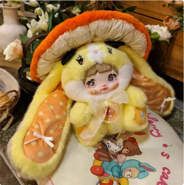 ぬいぐるみ Nommi 400% limited Nommi 400% V2 Mushroom Cup Plush Series Blind Box Vinyl Face