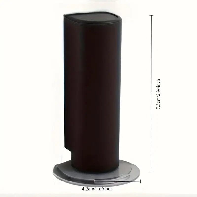 Heavy Duty Magnetic Door Stopper 1Pc Stainless Steel Doorstop Black Without Punching Door Suction Holder Hardware