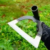 Hollow Hoe Weeding Rake Labor-saving Weeding & Loosening Soil Artifact Harrow Handheld steel weeding hoe Hoe Farm Tool Gardening 5